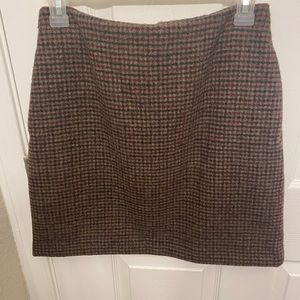 Uniqlo wool blend mini skirt